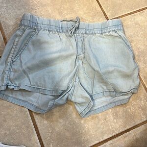 Arizona Jean Company High Waist Blue Denim Shorts